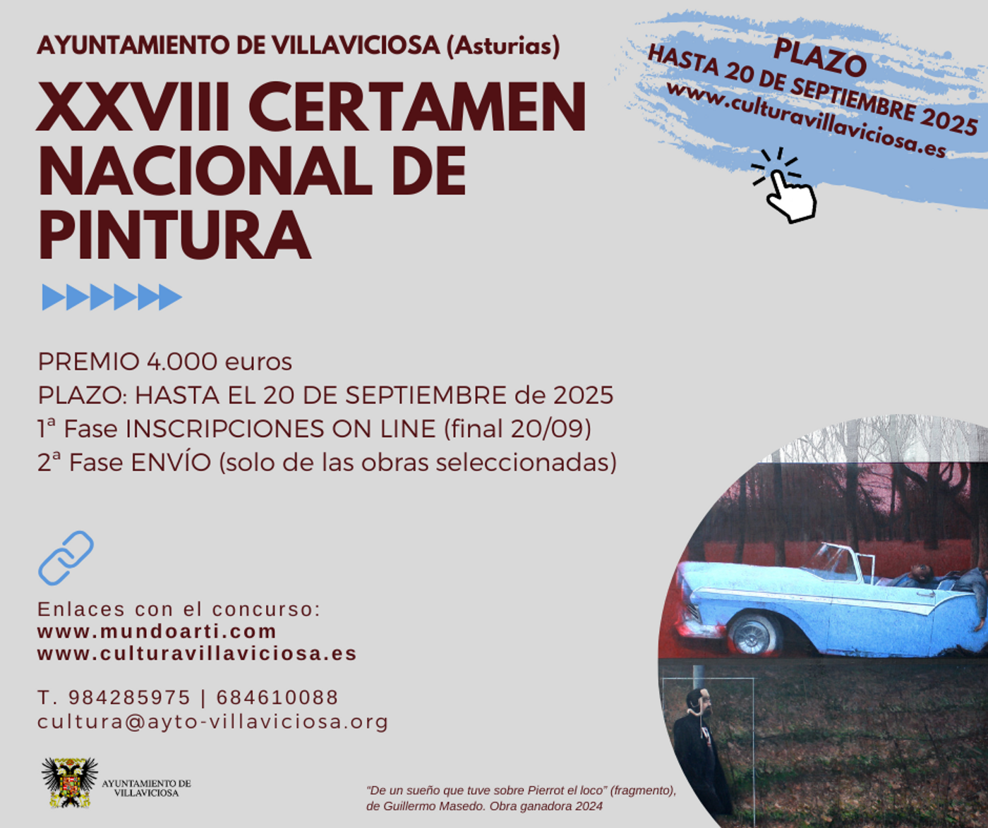 XXVIII CERTAMEN NACIONAL DE PINTURA DE VILLAVICIOSA