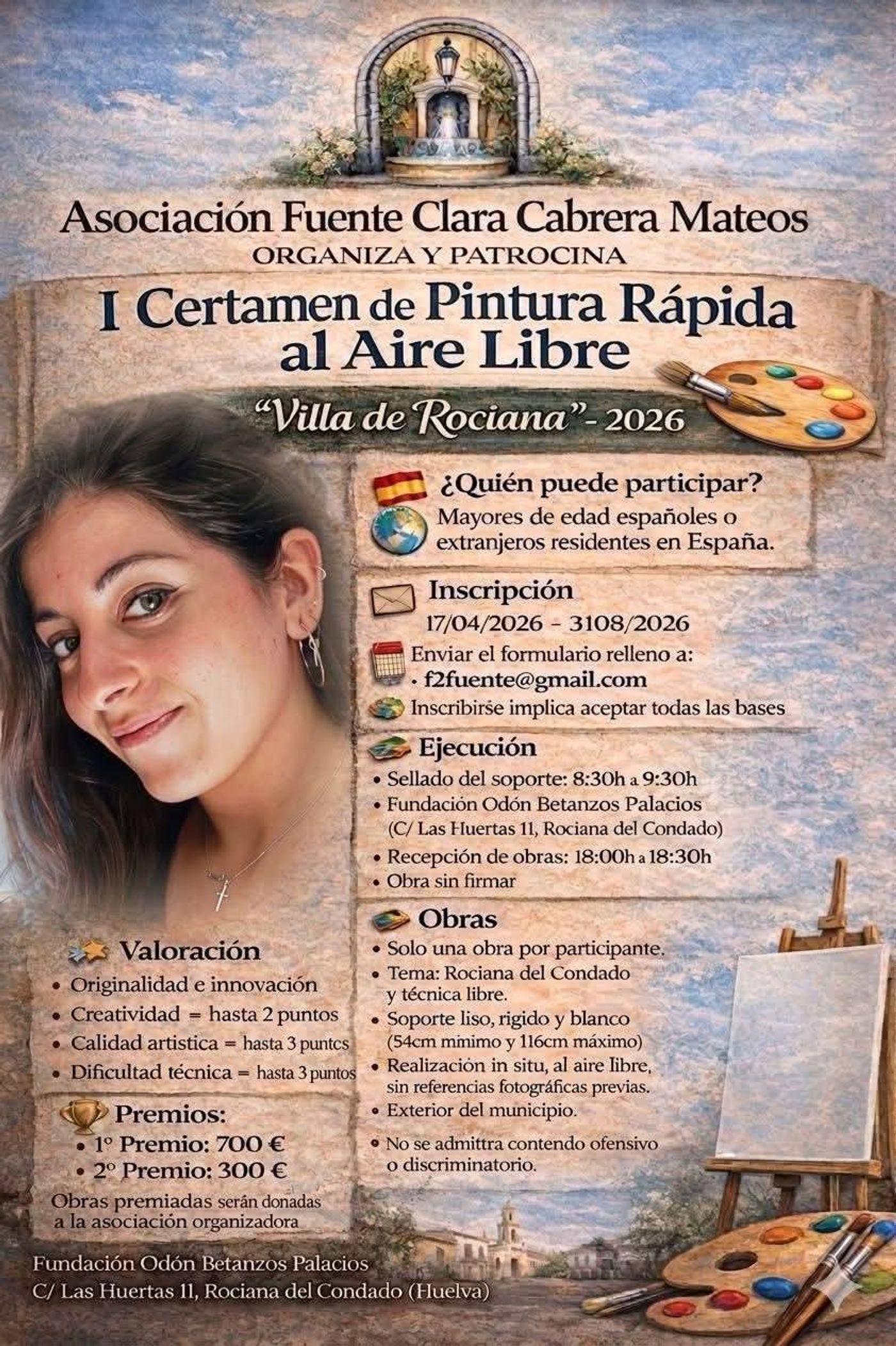 I Certamen de pintura rápida Villa de Rociana 