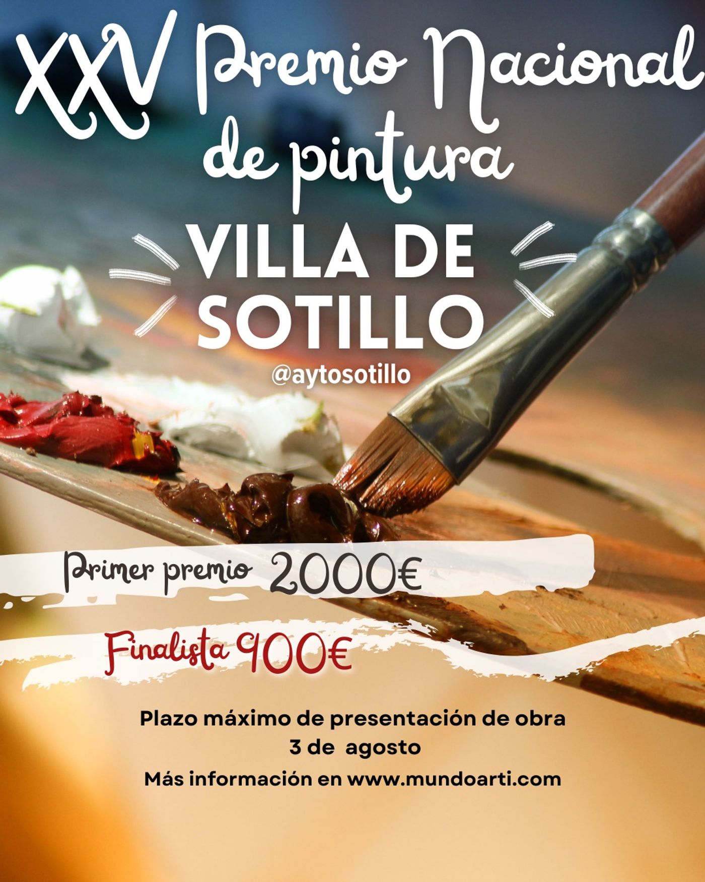 XXV CONCURSO NACIONAL DE PINTURA VILLA DE SOTILLO 2026 