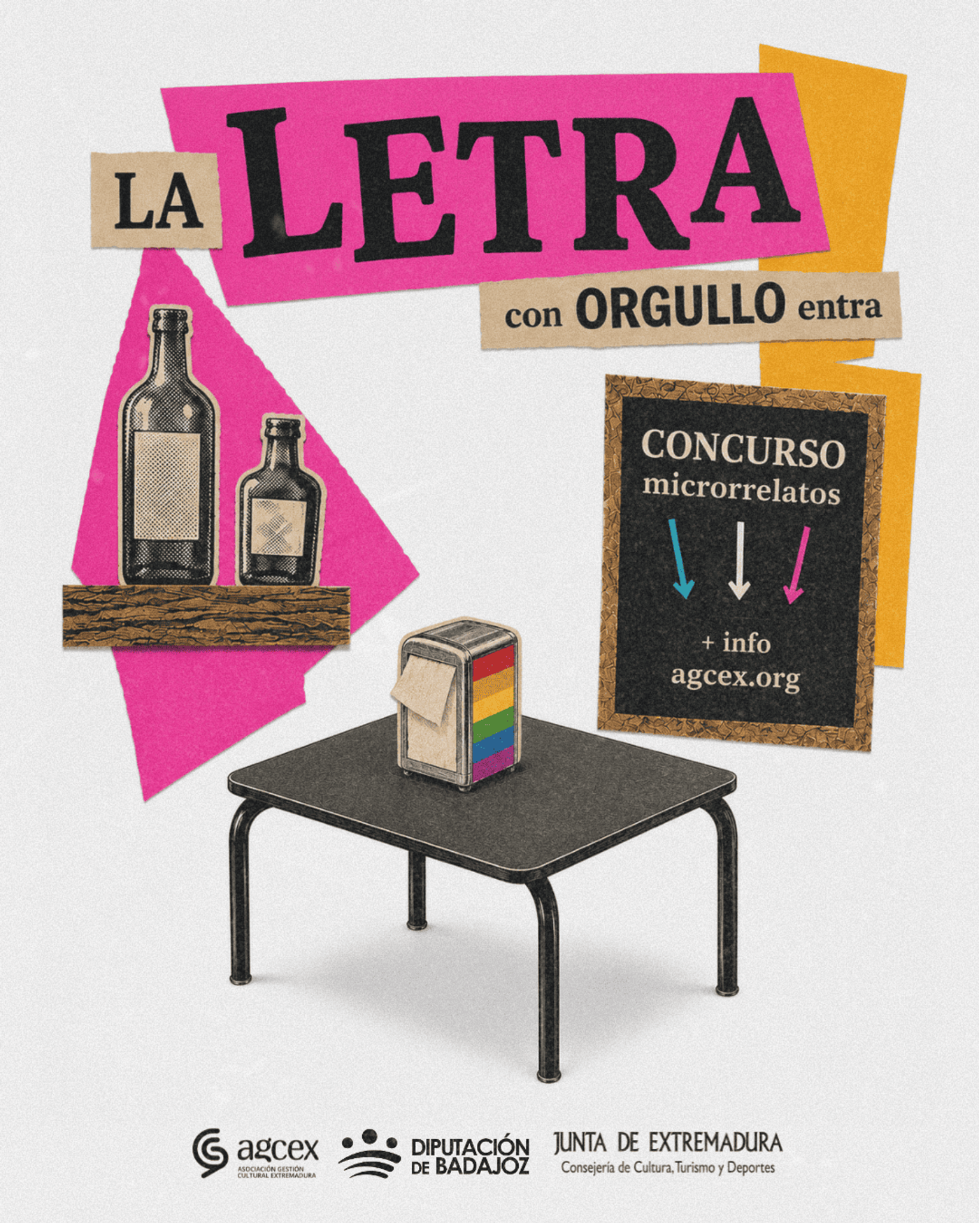 La letra con orgullo entra 