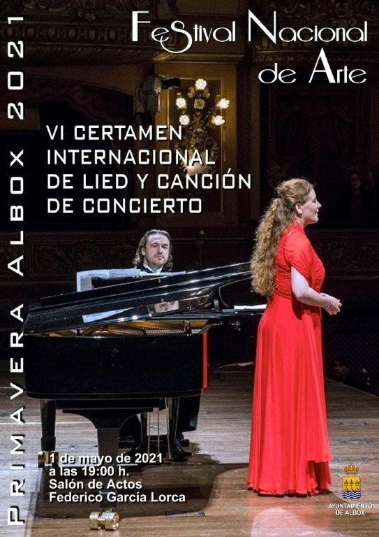 VI CERTAMEN INTERNACIONAL DE LIED Y CANCIÓN DE CONCIERTO "PRIMAVERA-ALBOX" 2021 