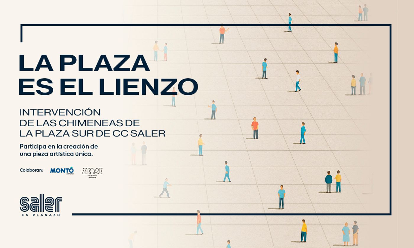 LA PLAZA ES EL LIENZO, CHIMENEAS VERTICALES - CENTRO COMERCIAL SALER 