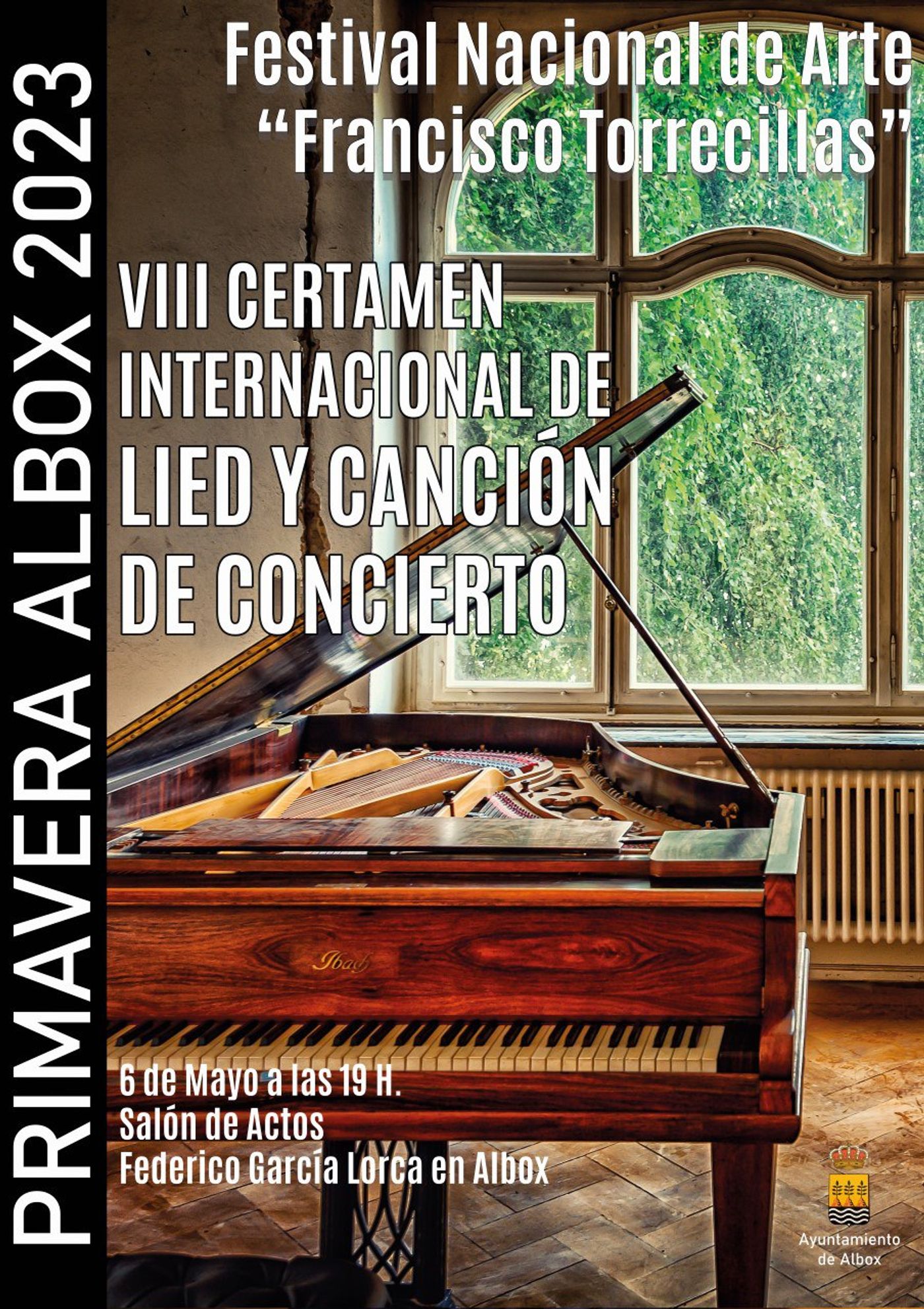 VIII CERTAMEN INTERNACIONAL DE LIED Y CANCIÓN DE CONCIERTO ALBOX 2023 