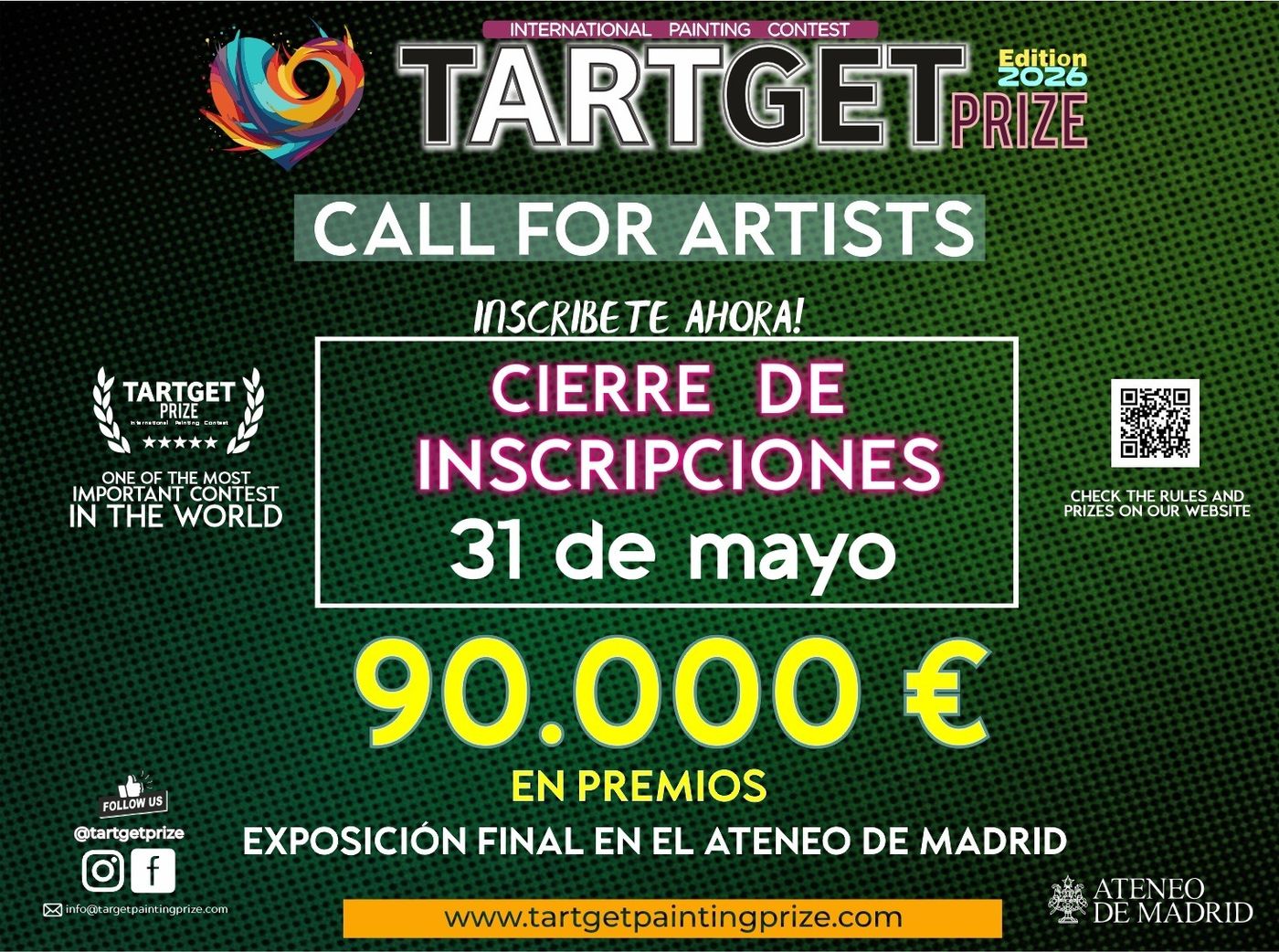 II EDICIÓN TARTGET PRIZE 2026 