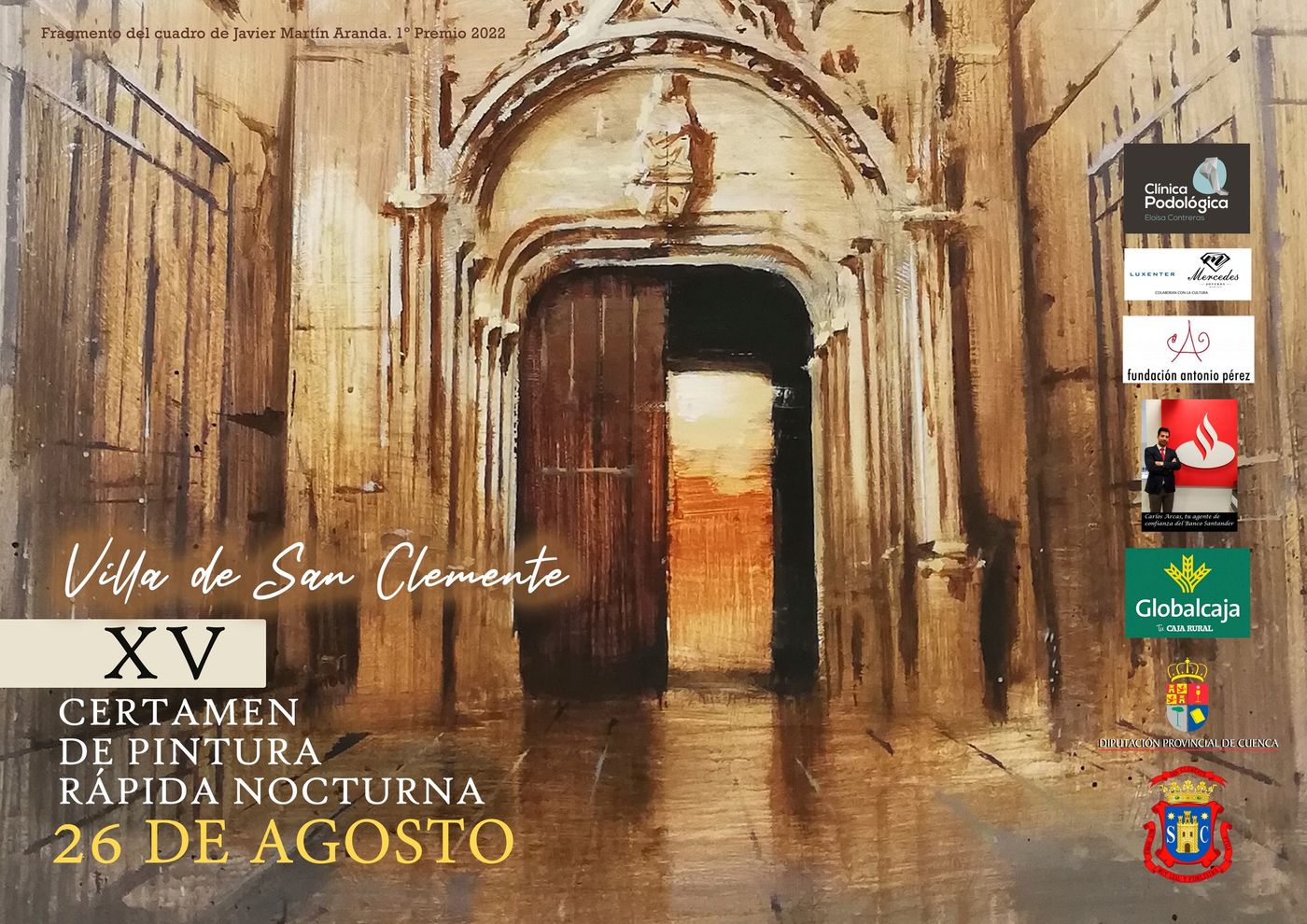 XV  Certamen de Pintura Rápida Nocturna  "VILLA DE SAN CLEMENTE" 15
