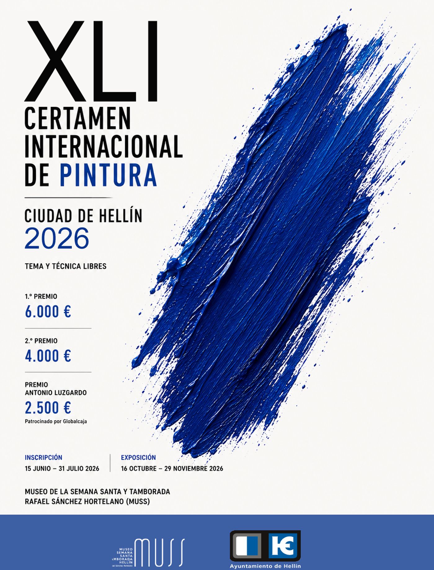 XLI CERTAMEN INTERNACIONAL DE PINTURA "CIUDAD DE HELLÍN" 