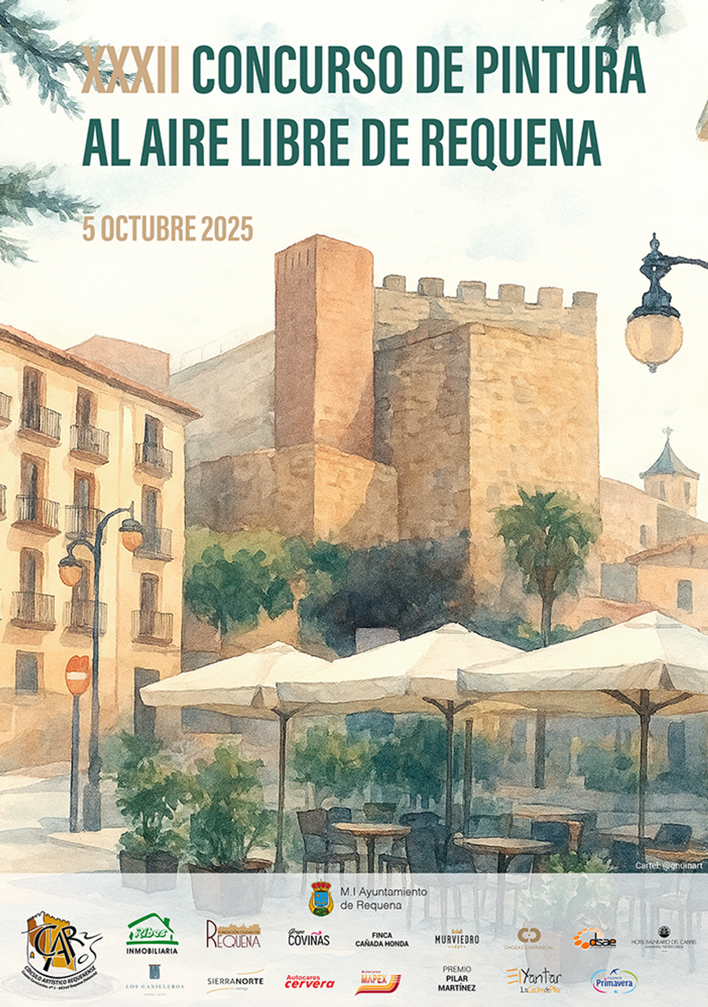 XXXII CONCURSO DE PINTURA AL AIRE LIBRE DE REQUENA 