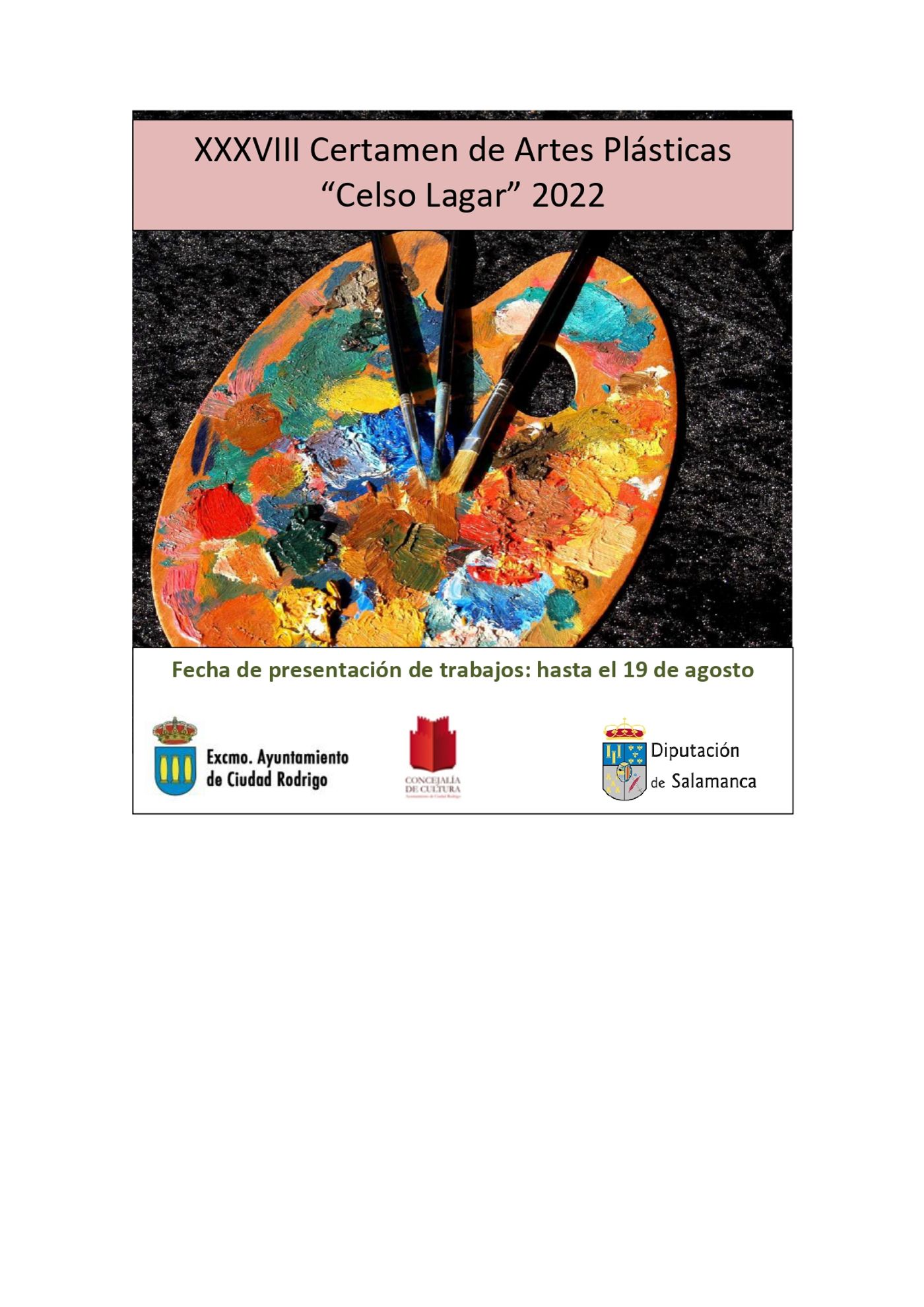 XXXVIII Certamen de Artes Plásticas “Celso Lagar” 2022