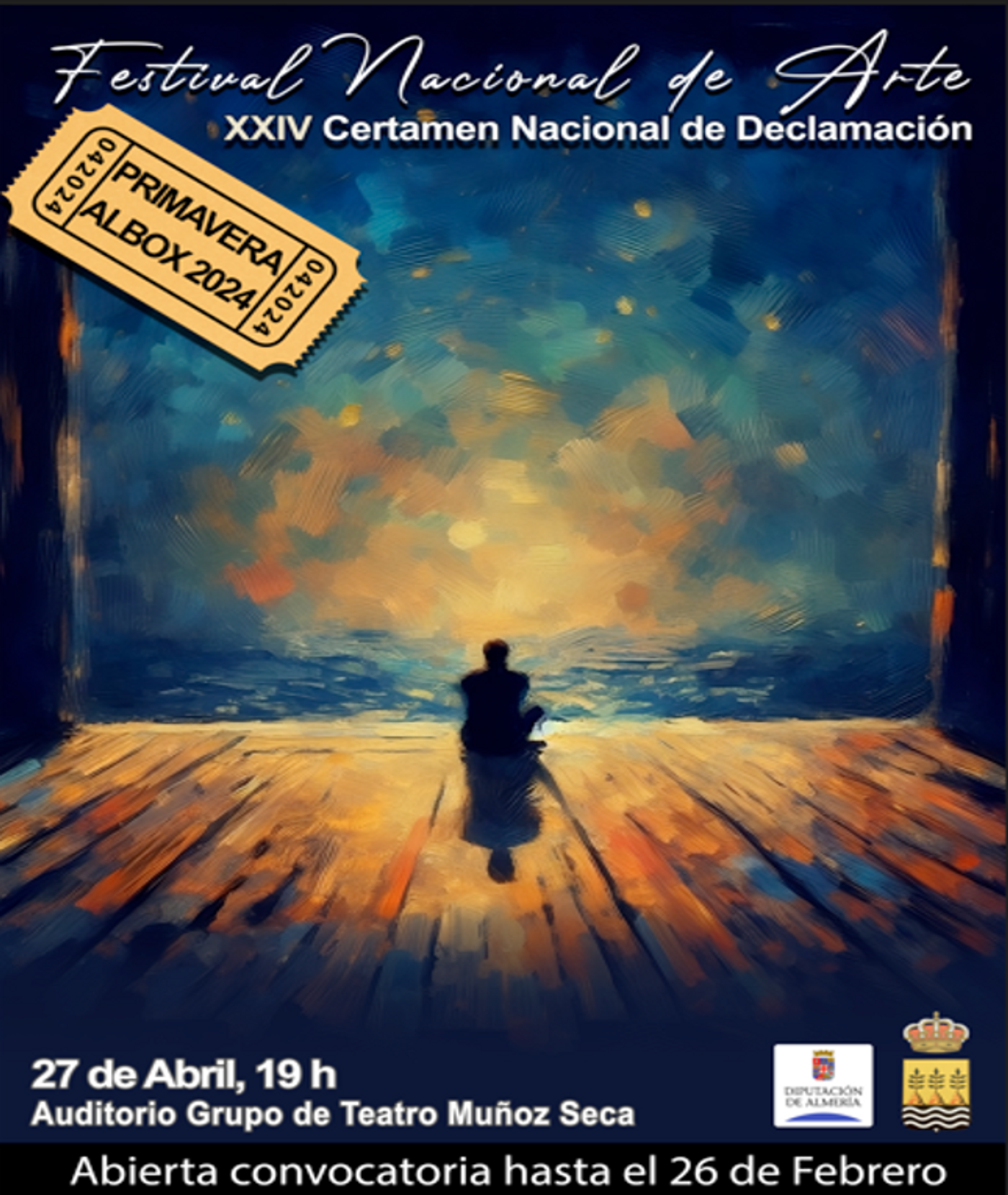 XXIV CERTAMEN NACIONAL DE DECLAMACIÓN Festival Nacional de Arte “Primavera-Albox 2024” 