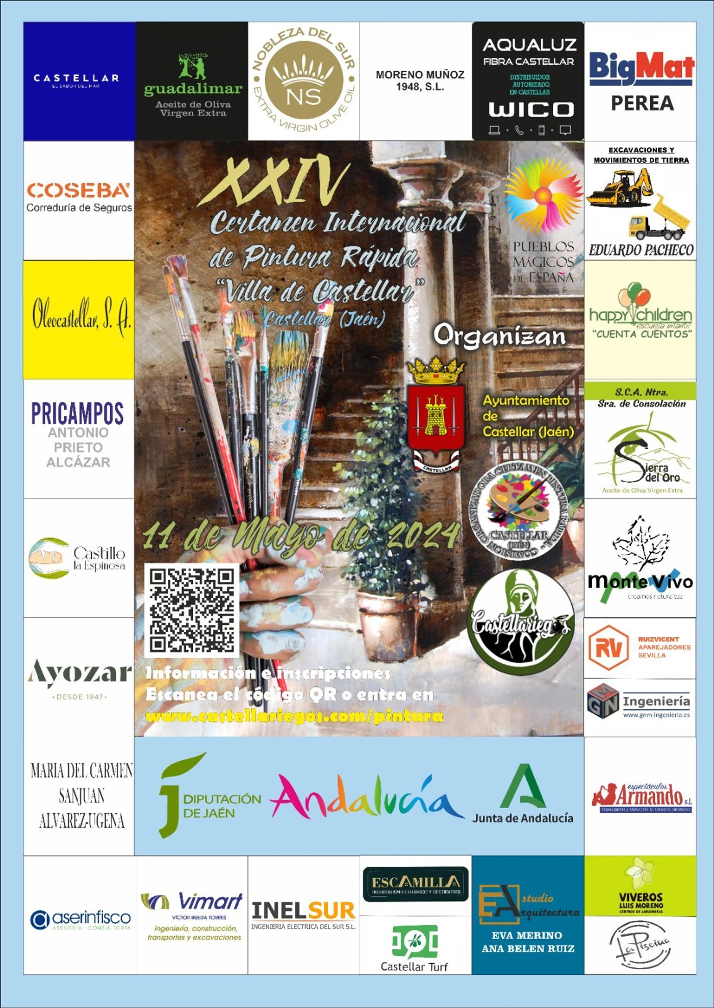 IV EDICION PREMIO "PACO HURTADO" PARA PINTORES LOCALES E INFANTIL LOCAL Y NACIONAL 