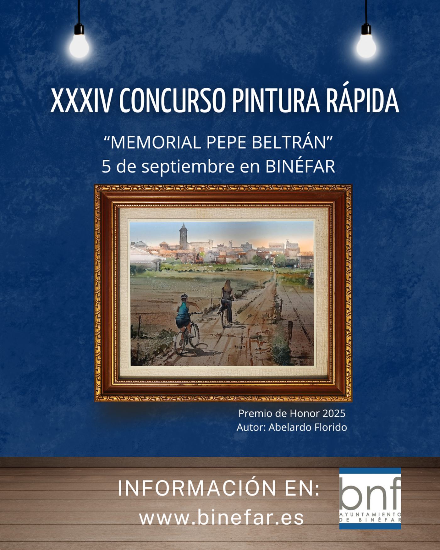 XXXIV CONCURSO DE PINTURA RÁPIDA “MEMORIAL PEPE BELTRÁN” 