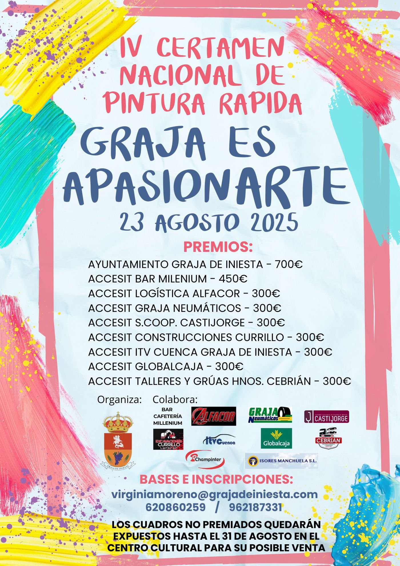 IV CERTAMEN NACIONAL DE PINTURA RÁPIDA "GRAJA DE APASIONARTE" 