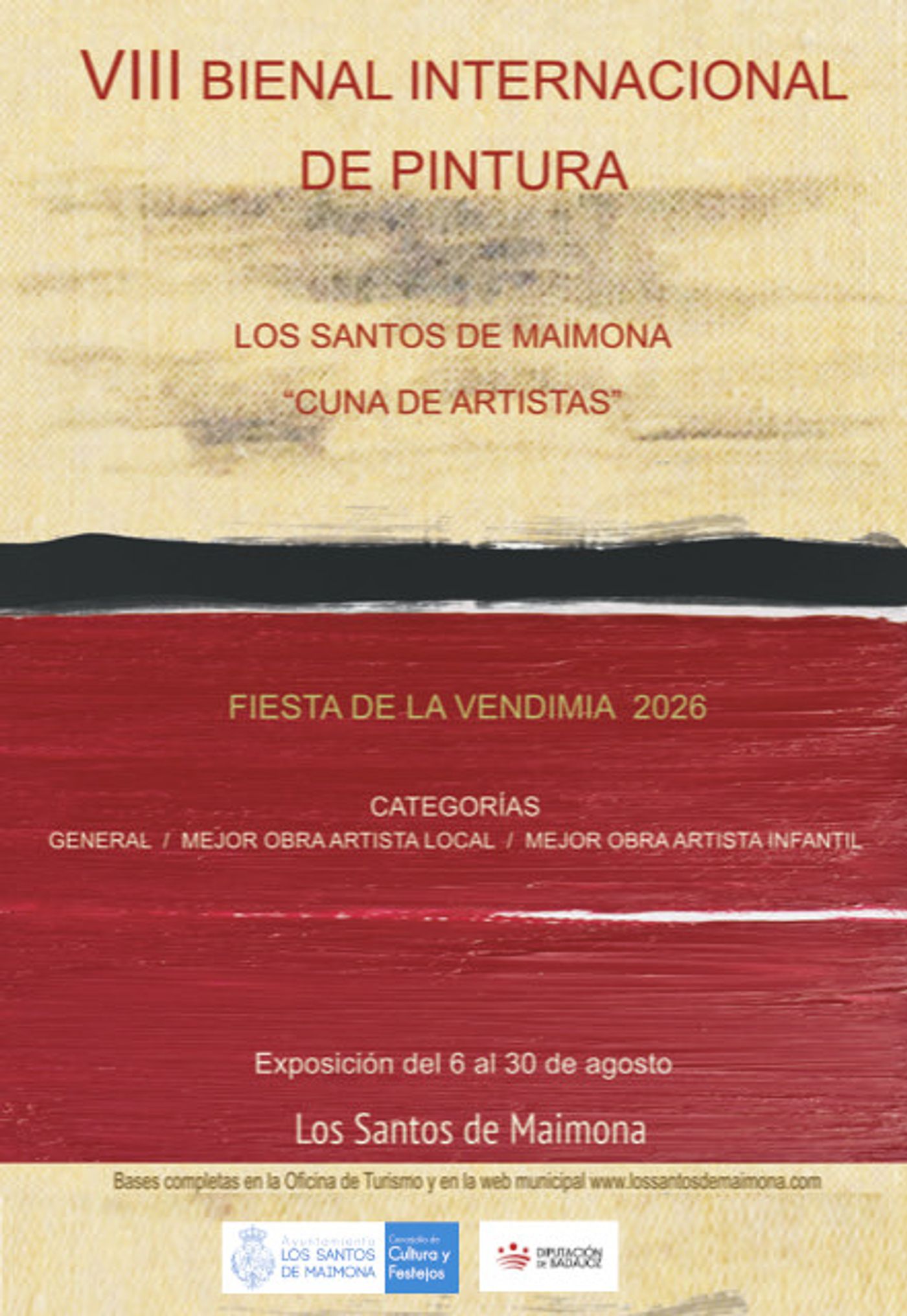 VIII BIENAL INTERNACIONAL DE PINTURA ‘LOS SANTOS DE MAIMONA CUNA DE ARTISTAS’ 