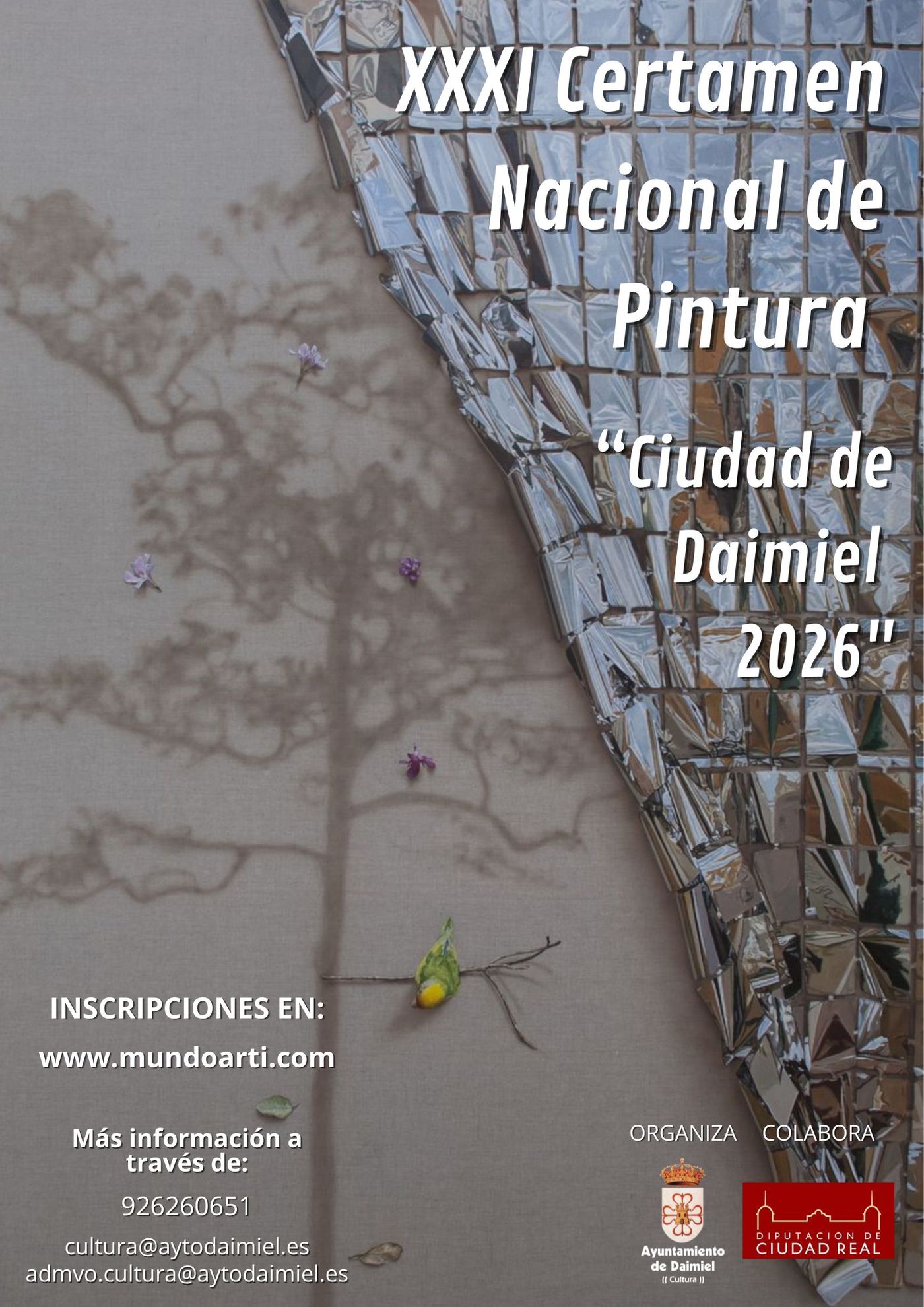 XXXI CERTAMEN NACIONAL DE PINTURA “CIUDAD DE DAIMIEL” 