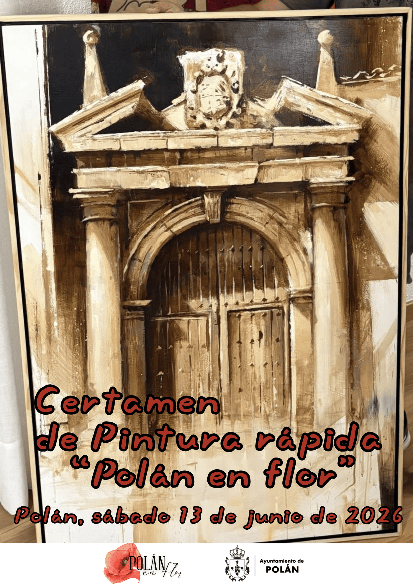 CERTAMEN DE PINTURA RÁPIDA “POLÁN EN FLOR” 2026 