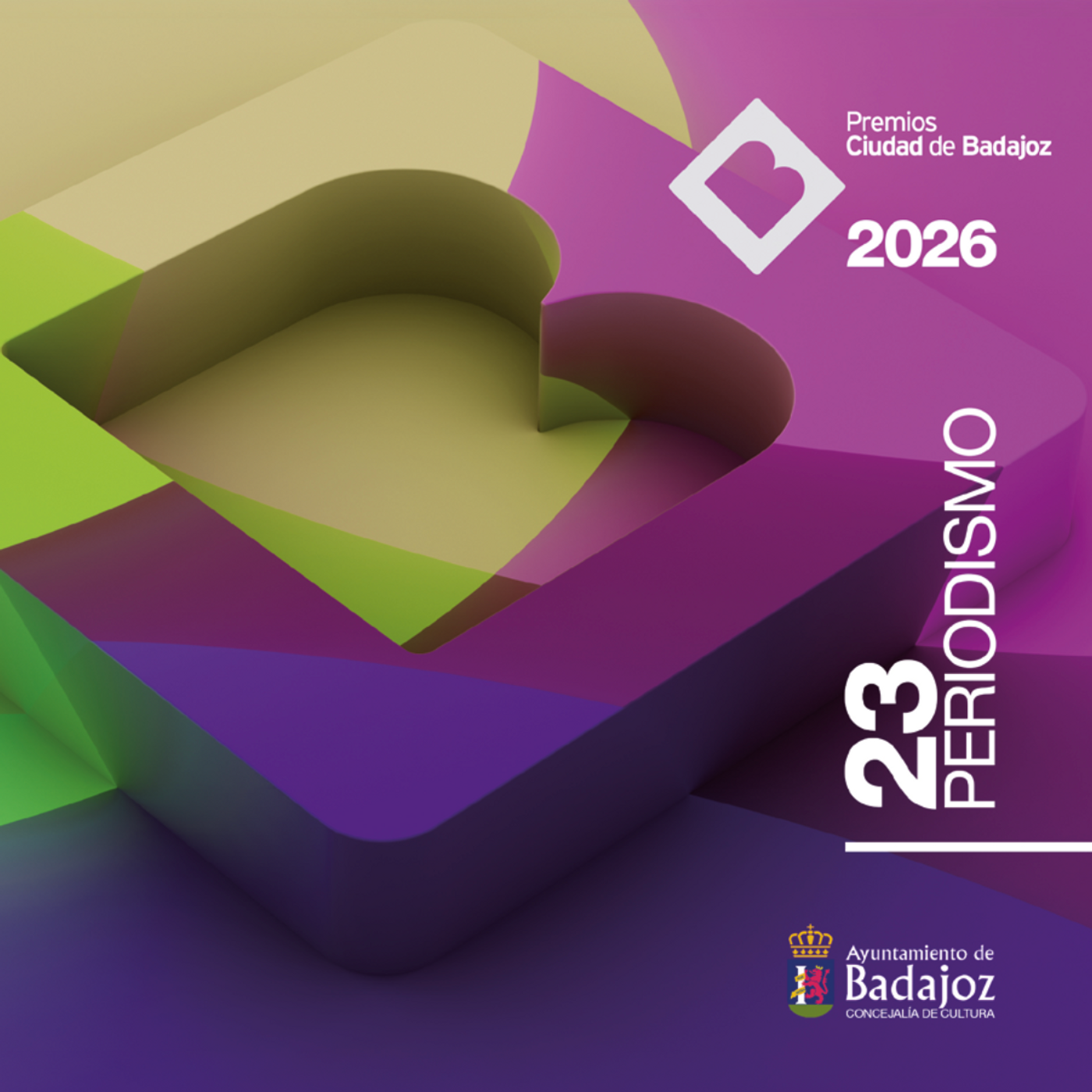 23 PREMIO DE PERIODISMO CIUDAD DE BADAJOZ 2026 "FRANCISCO RODRÍGUEZ ARIAS" 