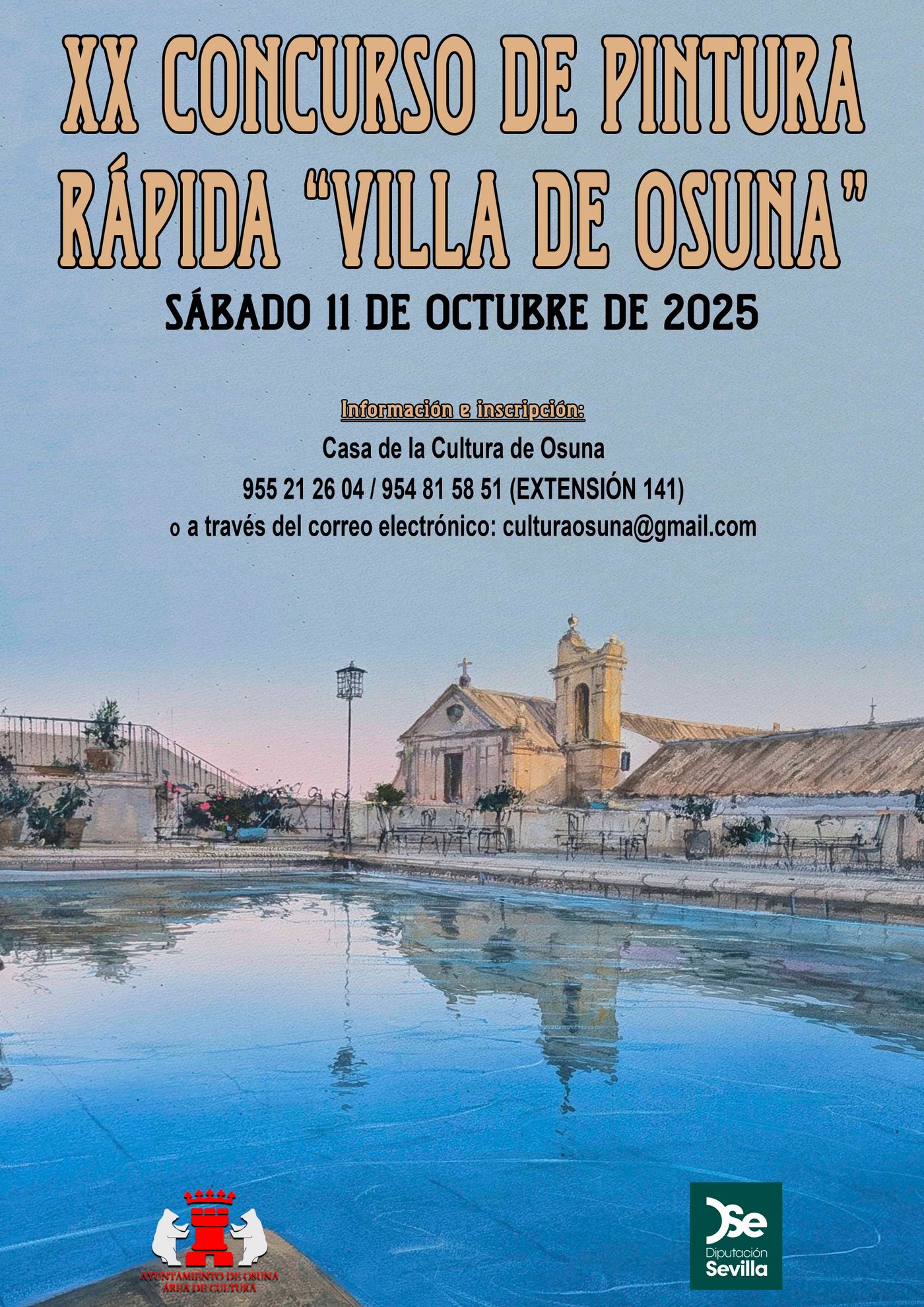 CONCURSO DE PINTURA RÁPIDA "VILLA DE OSUNA" 2025 