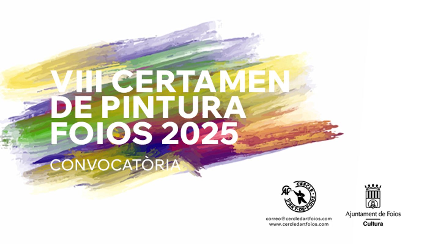 VIII CERTAMEN DE PINTURA FOIOS 2025 