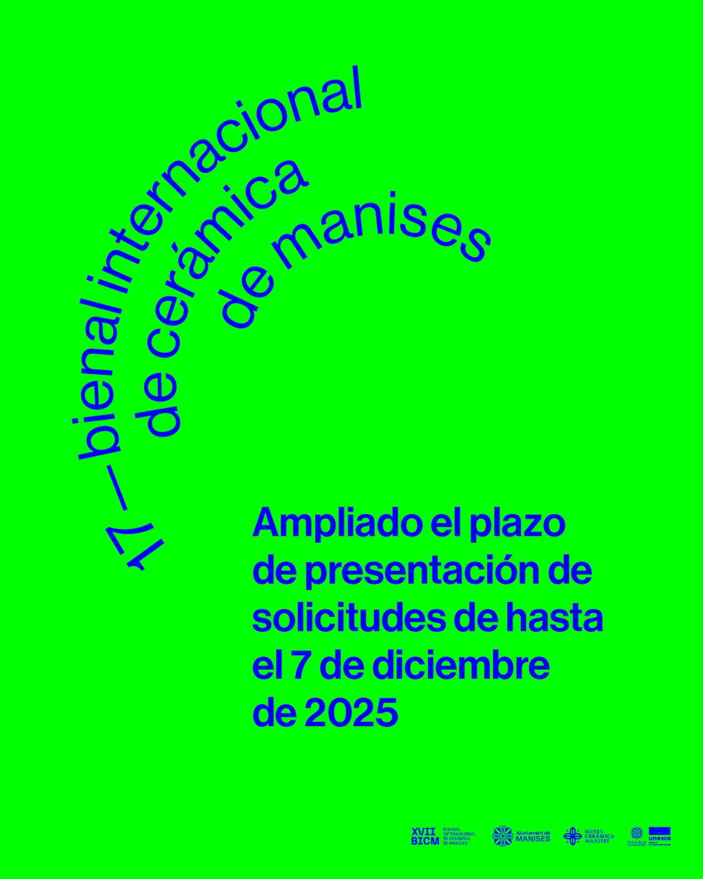 XVII BIENAL INTERNACIONAL DE CERÁMICA DE MANISES - 2026 