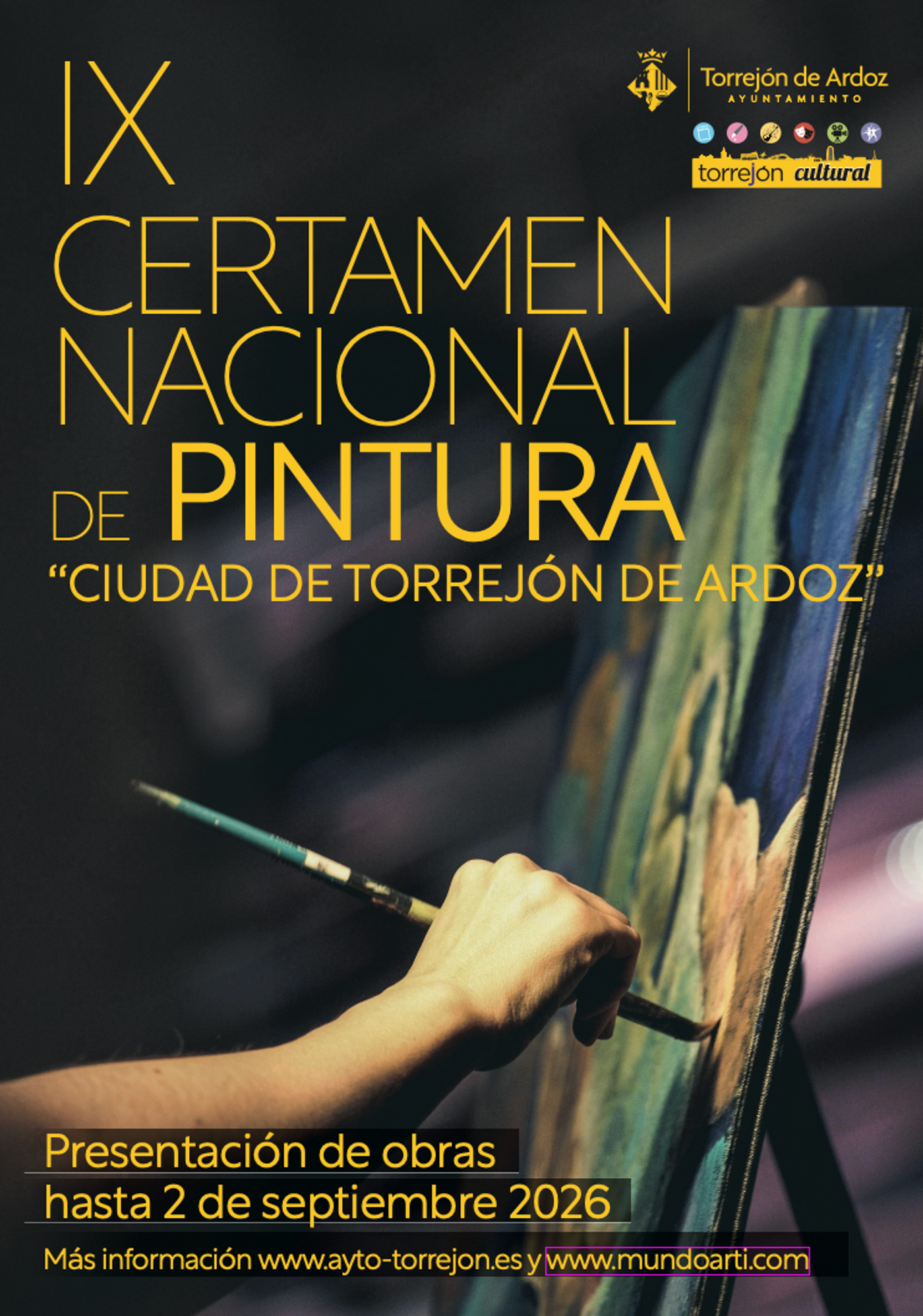 IX CERTAMEN NACIONAL DE PINTURA “CIUDAD DE TORREJÓN DE ARDOZ” 