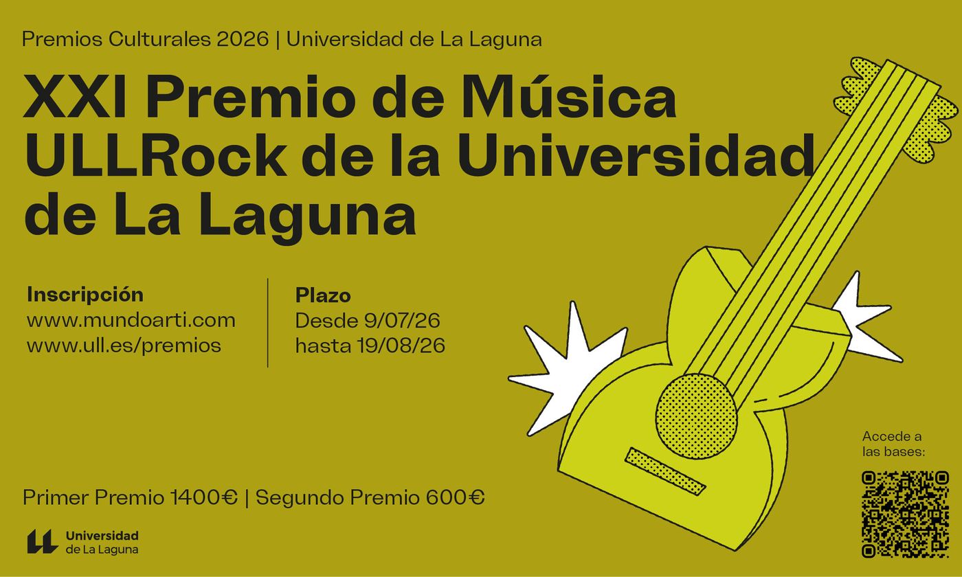 XXI PREMIO DE MÚSICA DE LA UNIVERSIDAD DE LA LAGUNA 2026 