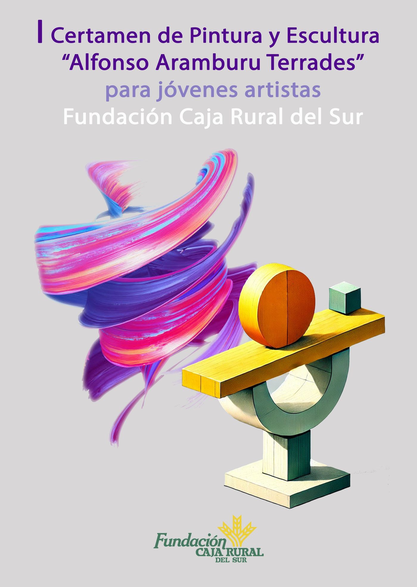 I CERTAMEN DE PINTURA Y ESCULTURA “ALFONSO ARAMBURU TERRADES” PARA ARTISTAS JÓVENES 