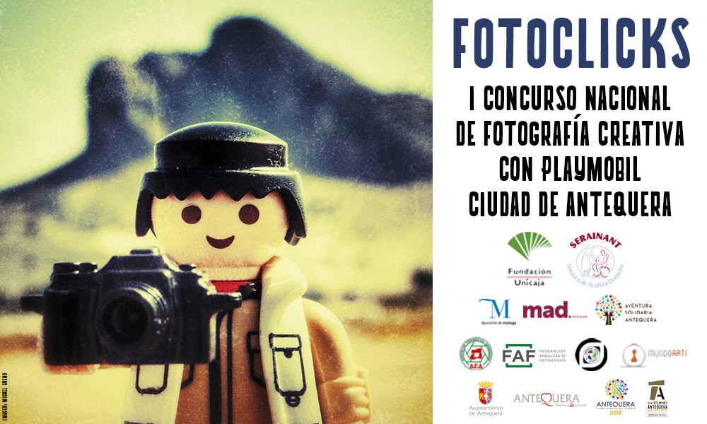 I CONCURSO NACIONAL DE FOTOGRAFÍA CREATIVA "FOTOCLICKS" CON PLAYMOBIL CIUDAD DE ANTEQUERA 1