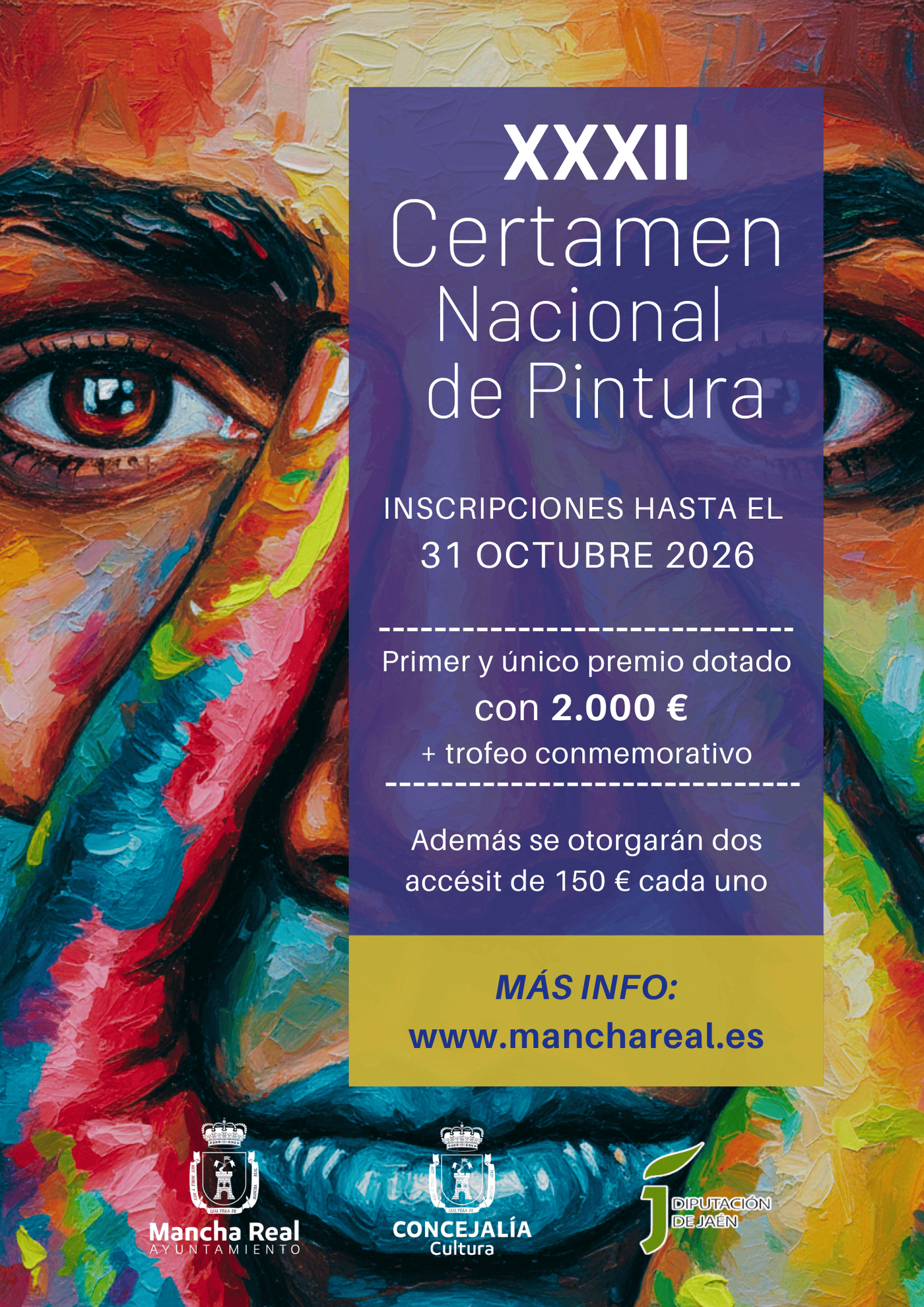 XXXII CERTAMEN NACIONAL DE PINTURA  “VILLA DE MANCHA REAL” 