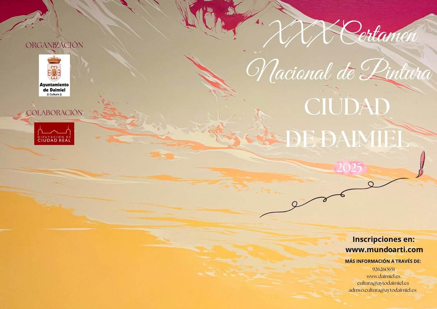 XXX CERTAMEN NACIONAL DE PINTURA “CIUDAD DE DAIMIEL” 