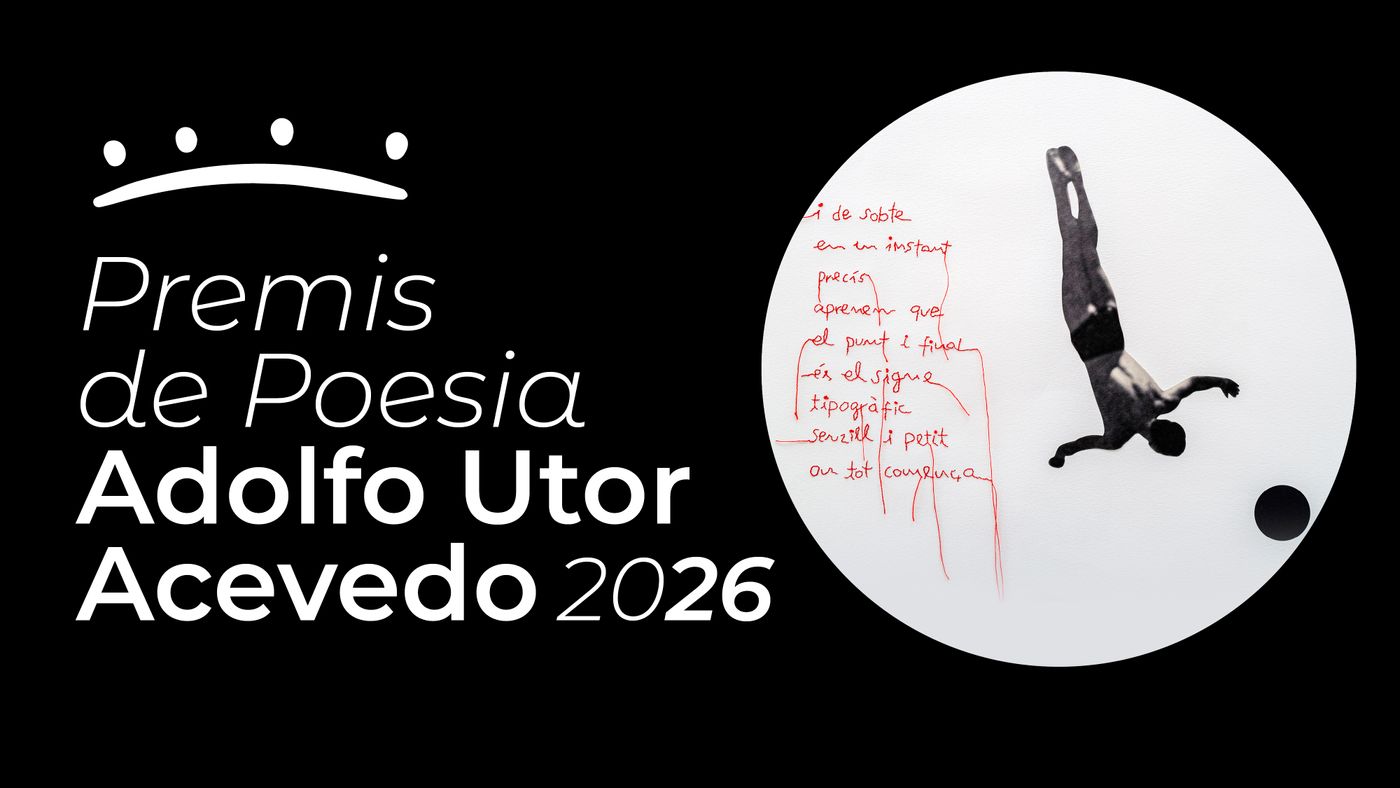 PREMI DE POESIA ADOLFO UTOR ACEVEDO 2026 DE LA FUNDACIÓ BALEÀRIA EN VALENCIÀ 