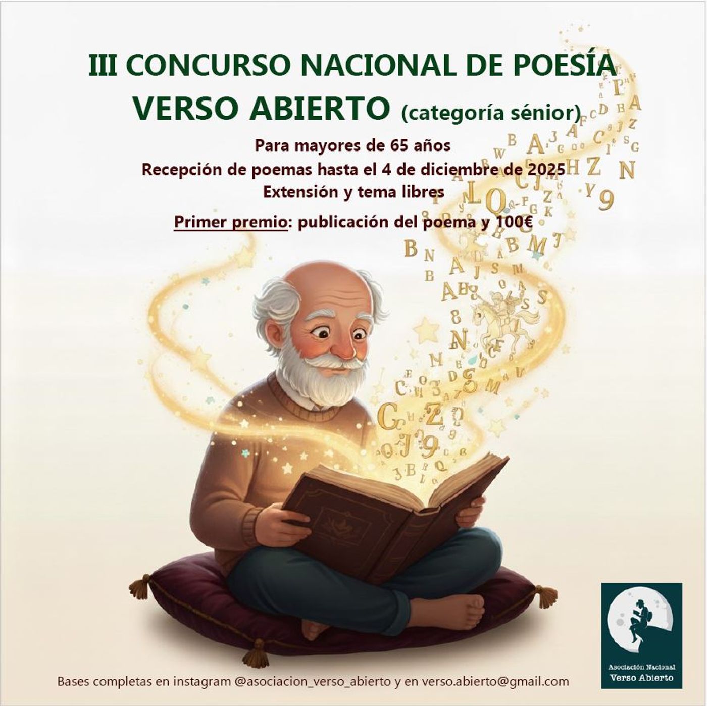 III CONCURSO NACIONAL DE POESÍA (Categoría Sénior) 