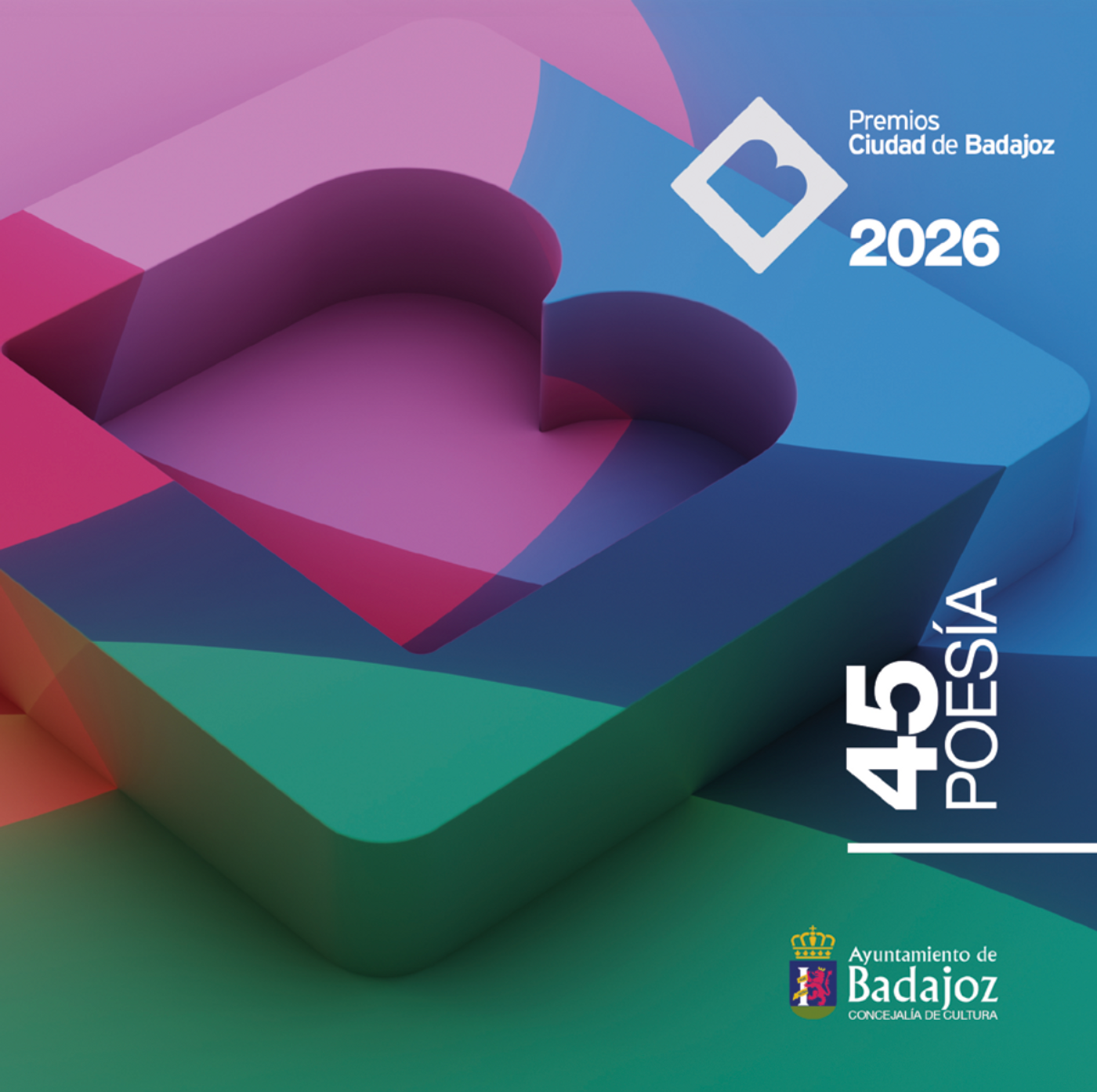45 PREMIO DE POESÍA CIUDAD DE BADAJOZ 2026 
