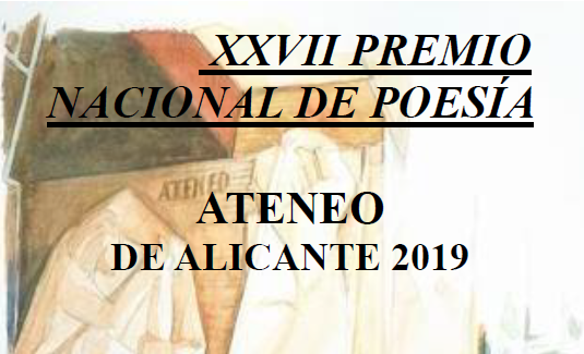 PREMIO NACIONAL DE POESÍA ATENEO DE ALICANTE 27