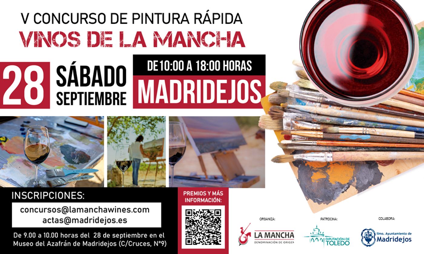 V CONCURSO NACIONAL DE PINTURA RÁPIDA "VINOS DE LA MANCHA"