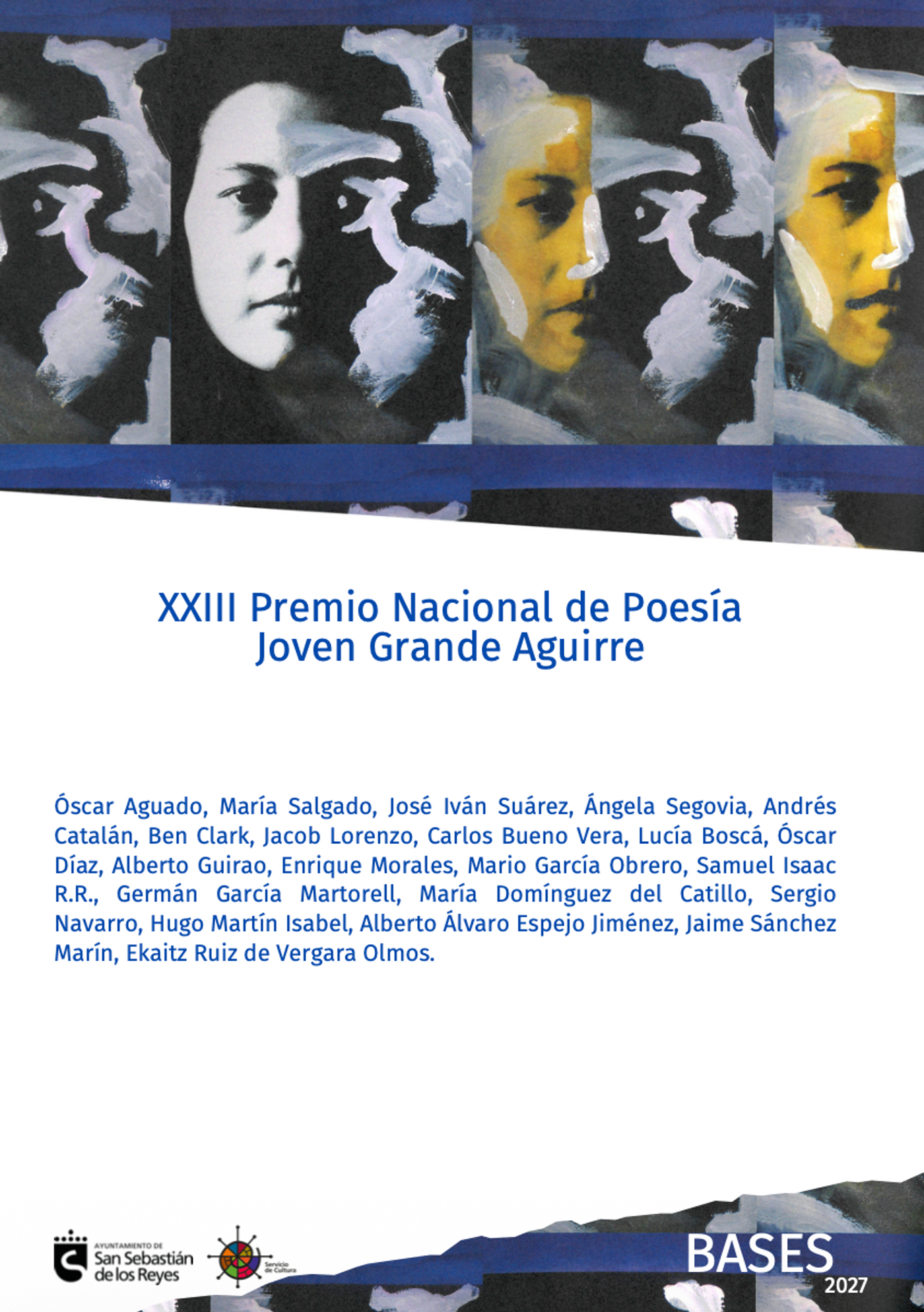 XXIII PREMIO NACIONAL DE POESÍA JOVEN GRANDE AGUIRRE 2027 