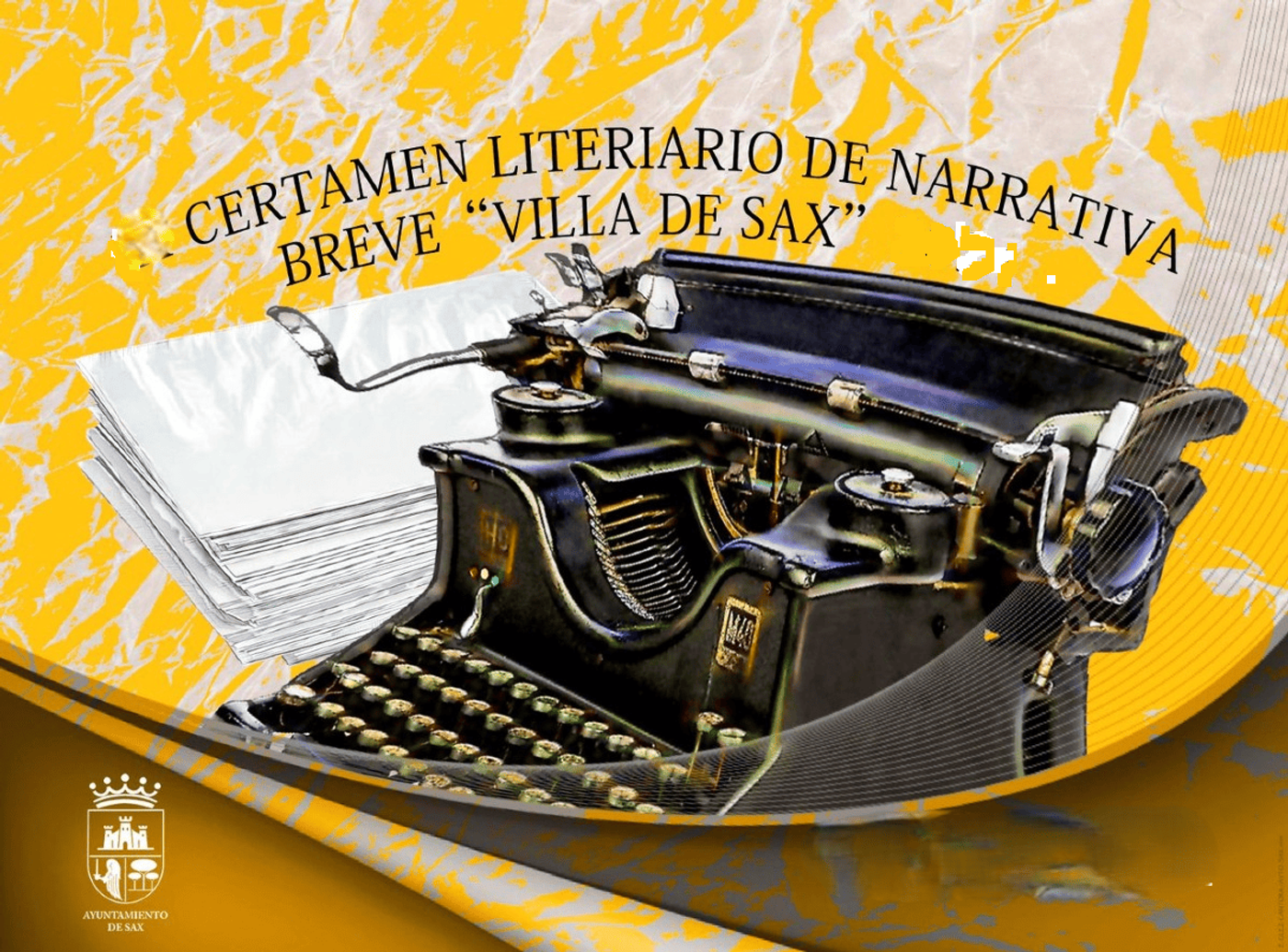 XI CERTAMEN LITERARIO DE NARRATIVA BREVE  "VILLA DE SAX" 2026 