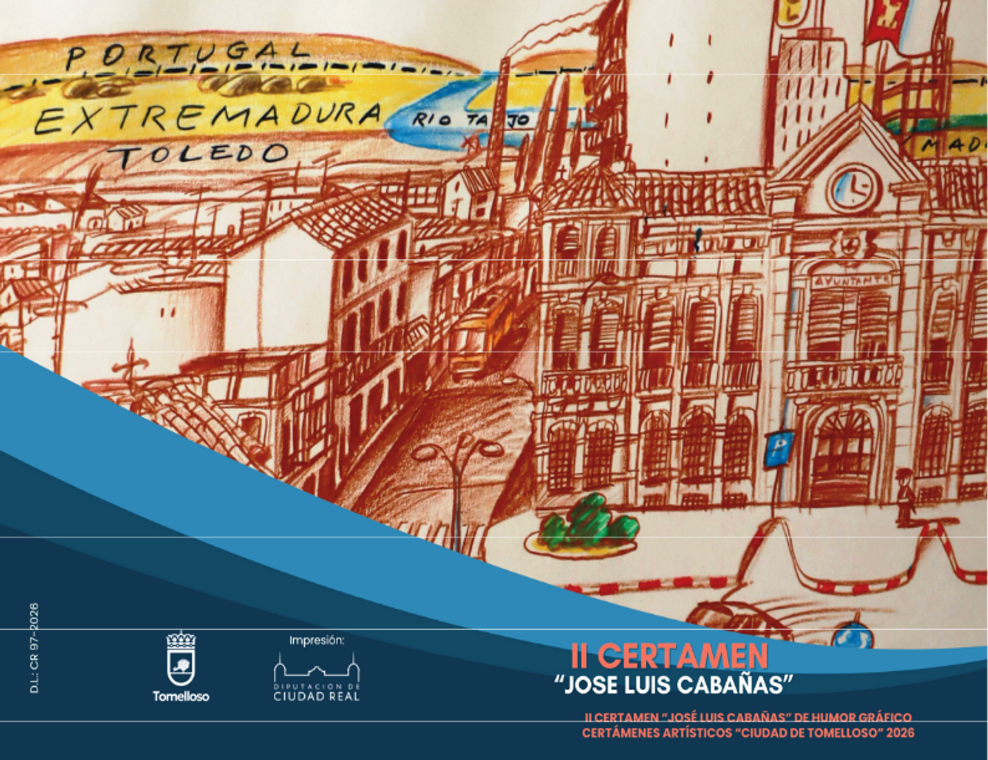 II CERTAMEN “JOSÉ LUIS CABAÑAS” DE HUMOR GRÁFICO - CERTÁMENES ARTÍSTICOS “CIUDAD DE TOMELLOSO” 2026 