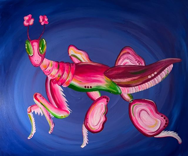 Mantis Orquidea