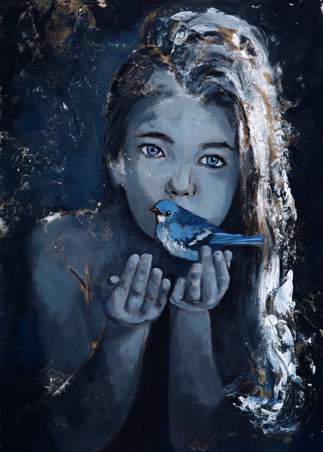 Pájaro Azul