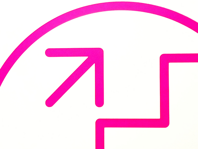 Abstracción fucsia