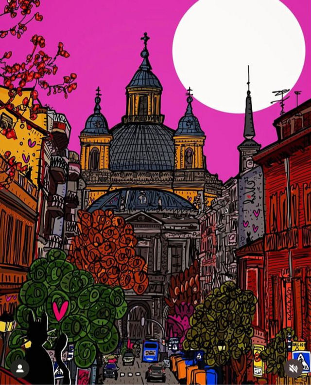 Gatos enamorados en San Francisco el Grande