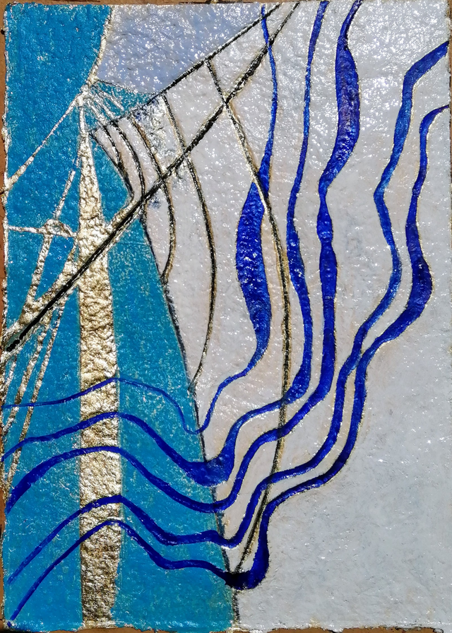 Marco Polo, a vele spiegate.