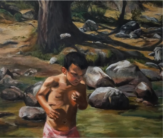 Agua helada en La Pedriza