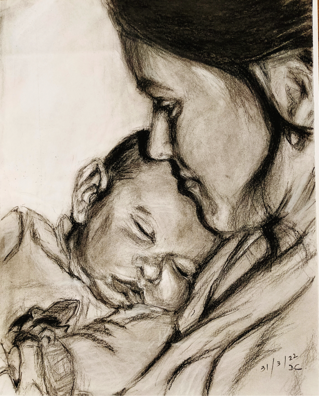 En  brazos de una madre