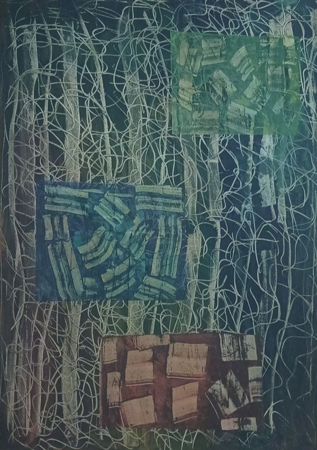 Abstracción Informal paisaje mental 40