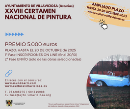 XXVIII CERTAMEN NACIONAL DE PINTURA DE VILLAVICIOSA