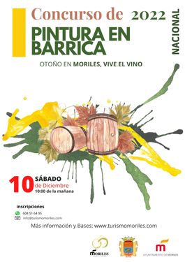CONCURSO NACIONAL DE PINTURA EN BARRICA MORILES 2022