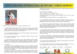 XXXVI CONCURSO INTERNACIONAL DE PINTURA ‘CEREZO MORENO’