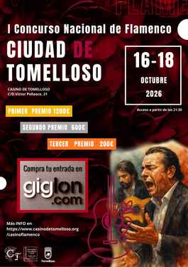 I CONCURSO NACIONAL DE CANTE FLAMENCO CIUDAD DE TOMELLOSO