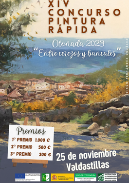 XIV CONCURSO PINTURA RÁPIDA OTOÑADA 2023 - “ENTRE CEREZOS Y BANCALES”